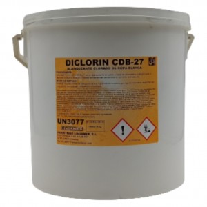 Cloro en polvo concentrado 25-30% Diclorin CBD-27 (Lindamer) (cb. 10 kg.)