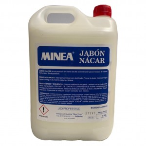 Jabón para manos nacarado Minea (gf. 11 kg.)