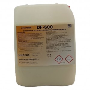 Detergente espumante alcalino DF-600 (Lindamer) (gf. 10 kg.)