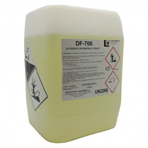 Detergente clorado en espuma DF-700 (Lindamer) (gf. 22 kg.)