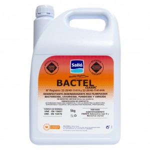 Desengrasante desinfectante, bactericida y fungicida Bactel (Salló) (gf. 5 l.)