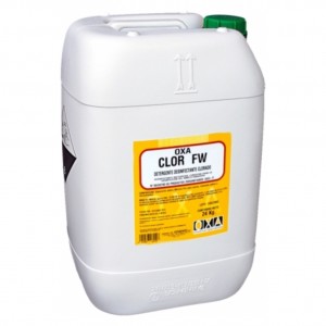 Detergente desinfectante clorado ha Oxa-Clor FW (gf. 24 kg.)