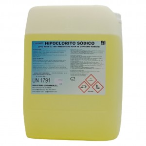 Hipoclorito sódico aguas (150 gr./l.) Lindamer (gf. 23 kg.)