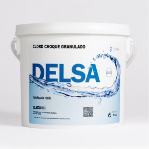 Dicloro granulado rápido Delsaclor 55 (cb. 5 kg.)