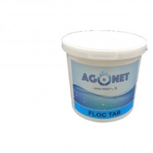 Floculante tabletas 200 g. Agonet (cb. 5 kg.)