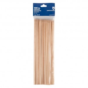 Pinchos Brochette Extra madera 30 cm.  (pq. 100 un.)