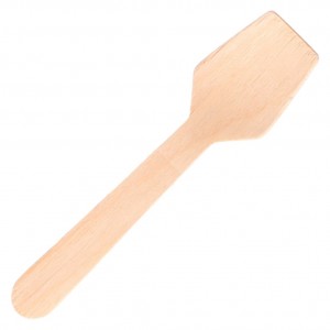 Cucharilla helado madera 9,5 cm. (pq. 100 un.)