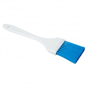 Cepillo pincel pastelería fibra suave azul