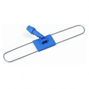 Bastidor mopa plástico/metal 100 cm. azul