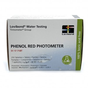 Pastilla Phenol red fotómetro (pq. 250 un.)