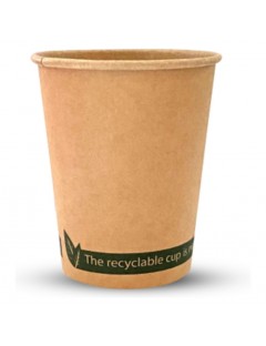 Vaso carton 8 oz kraft 230...