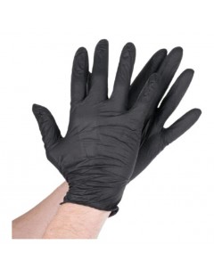 Guante nitrilo T. XL negro...