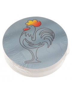 Tapa carton redonda pollo...