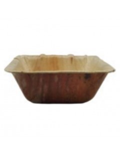 Bol hoja de palma cuadrado...