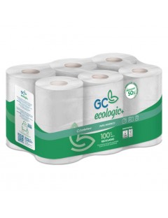 Papel WC reciclado 18 mts....