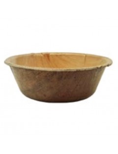 Bol hoja de plama redondo...