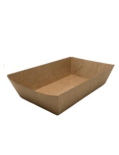 Barqueta kraft antigrasa...