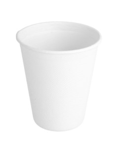 Vaso cartón 240 ml.  blanc...