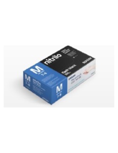 Guantes nitrilo s/polvo t/l...