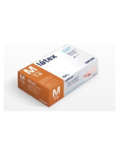 Guantes latex examen t/m...