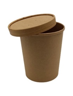 Envase Sopa Redondo c/tapa...