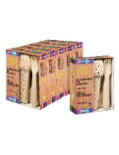 Tenedor de madera 16 cm....