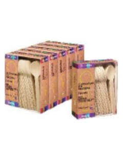 Cuchara madera 16 cm.  (pq....