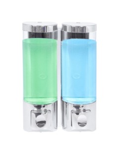Dispensador jabon 2x400 ml...