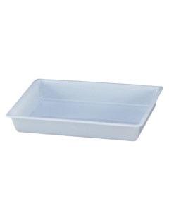 Cubeta rectangular 3 l. blanca