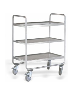 Carro 3 bandejas inox...