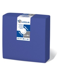 SERVILLETA PUNTA AZUL 40X40...